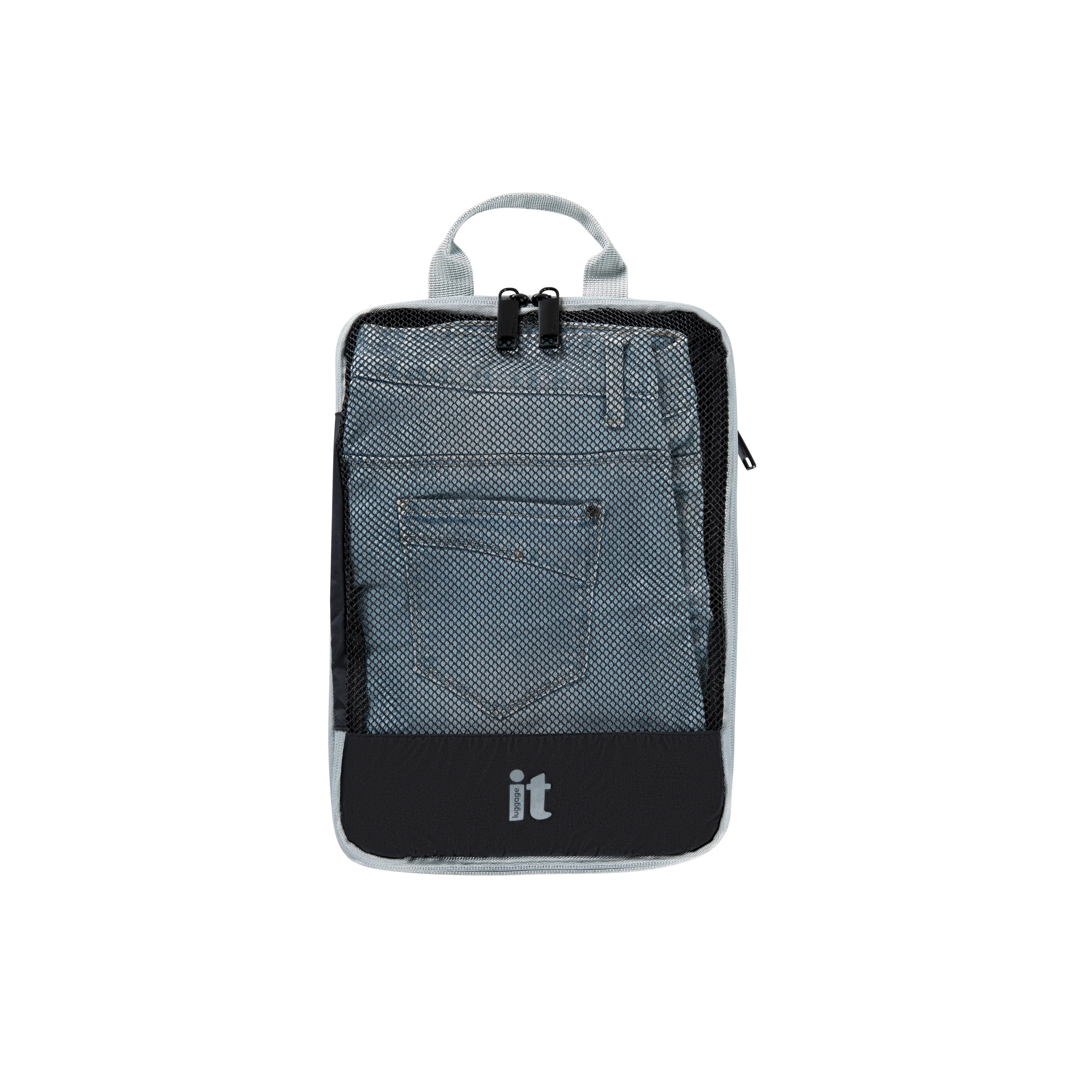 3pc Compression Travel Packing Cube Set (Black) - Image 8