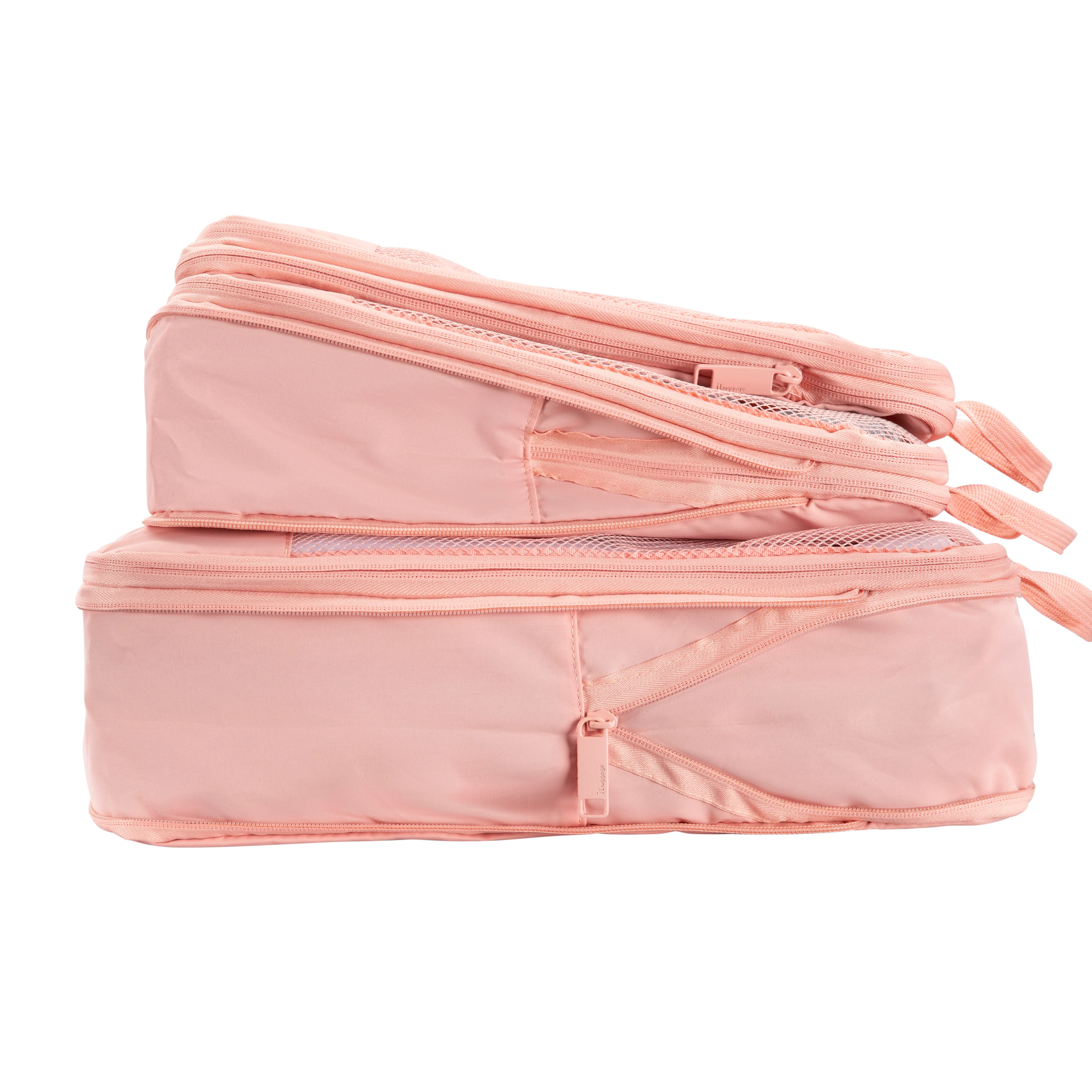 3pc Compression Travel Packing Cube Set (Misty Rose) - Image 10