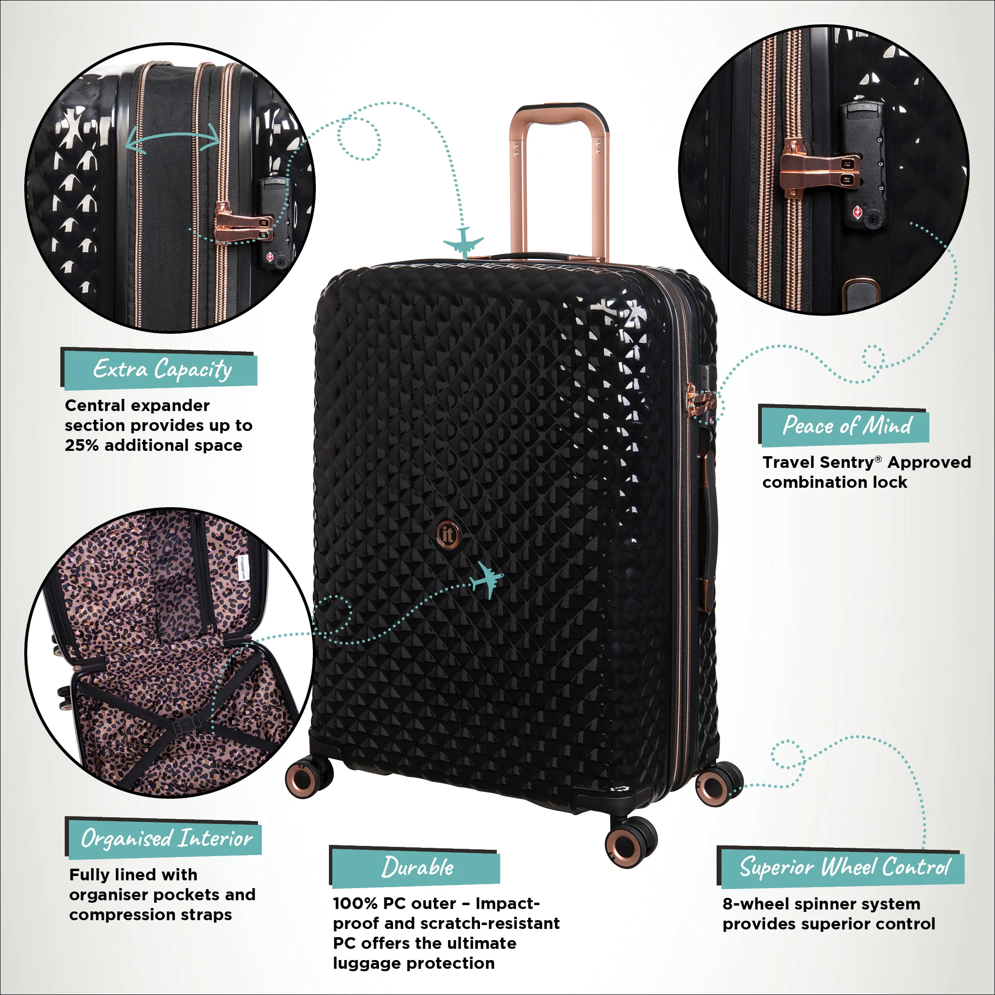 Glitzy - 5pc Set (Black) - Image 24