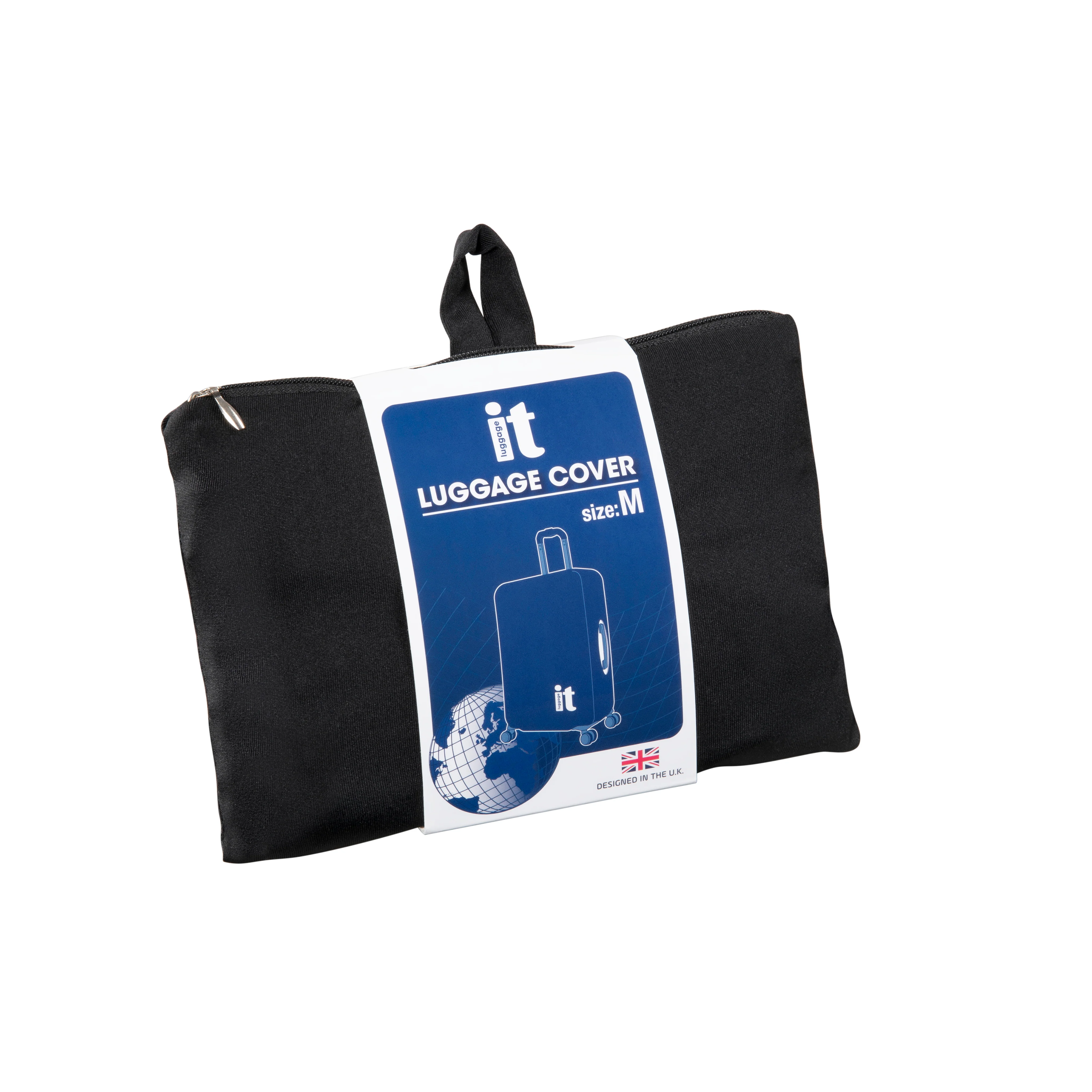 Luggage Cover - Medium (Black) - Image 8