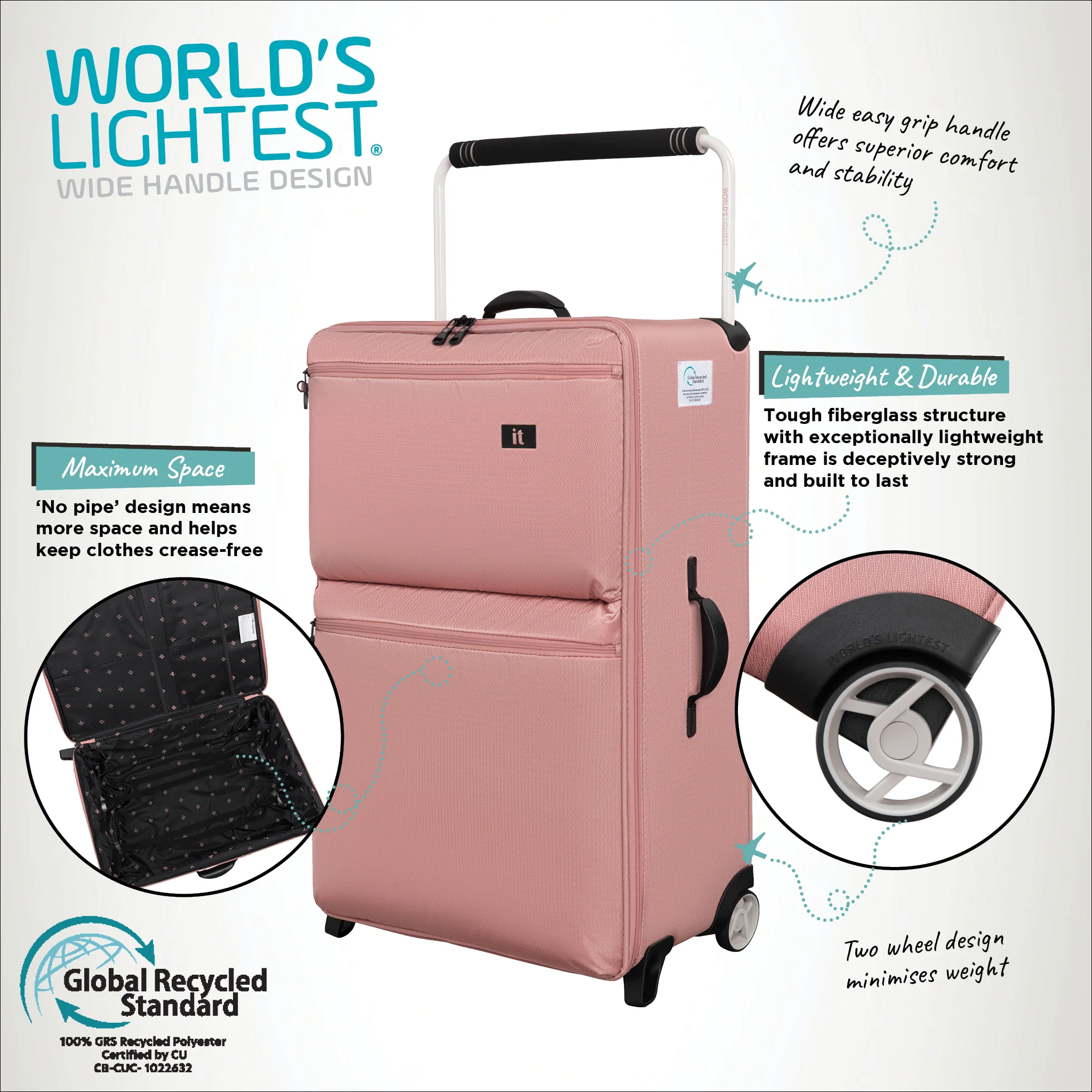 Popstar World's Lightest - 3pc Set (Cameo Blush) - Image 15