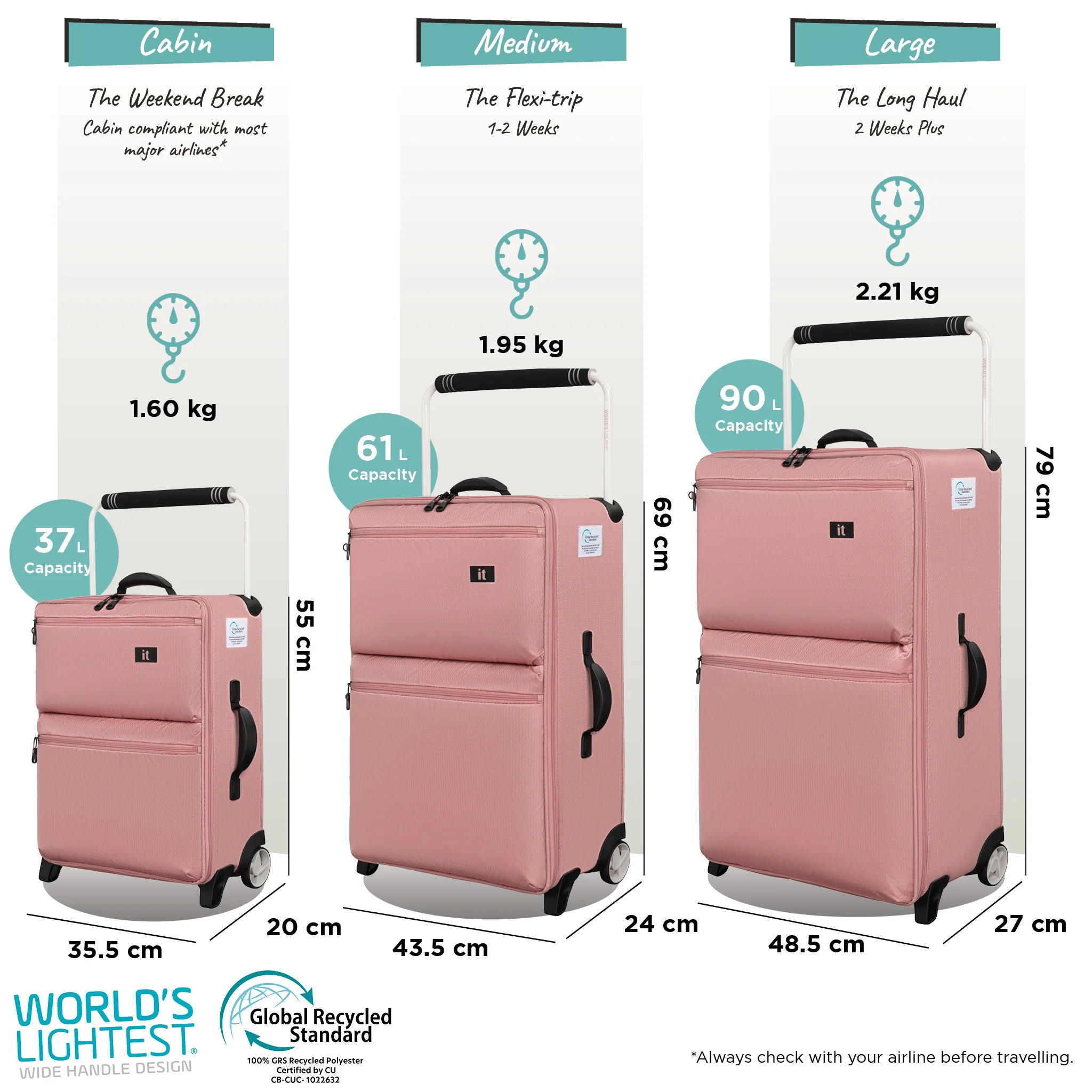 Popstar World's Lightest - 3pc Set (Cameo Blush) - Image 16